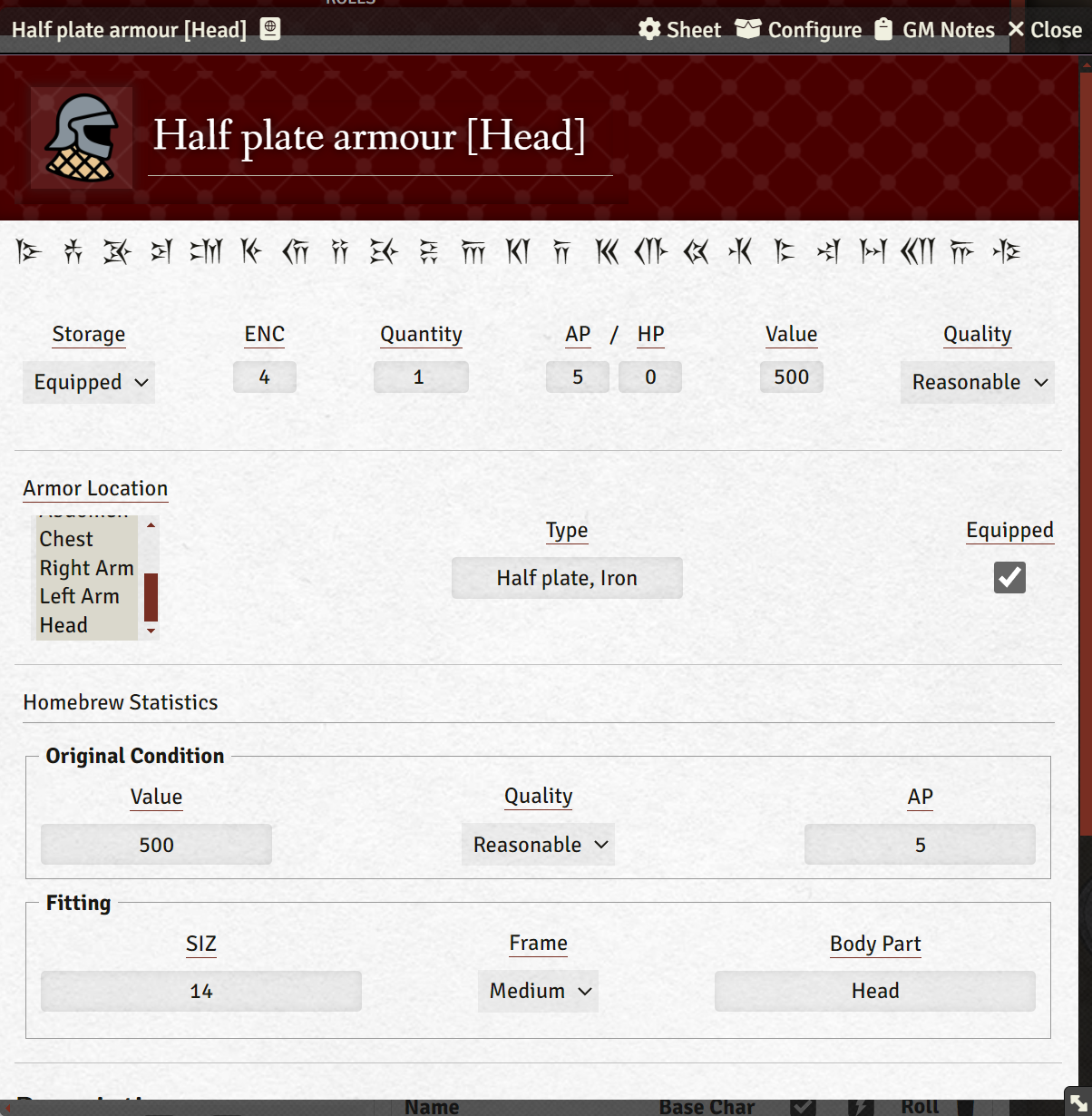 Item Statistics