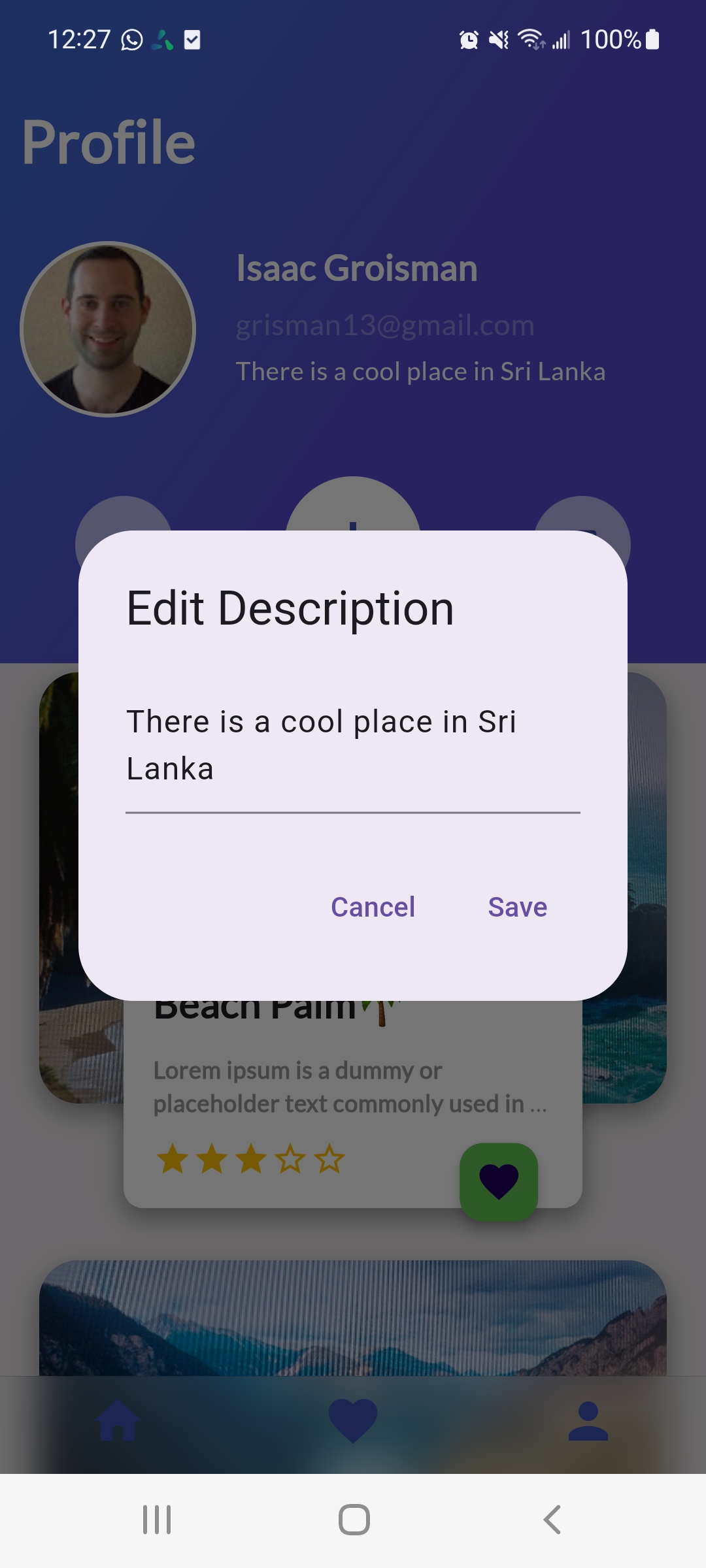 Edit Description