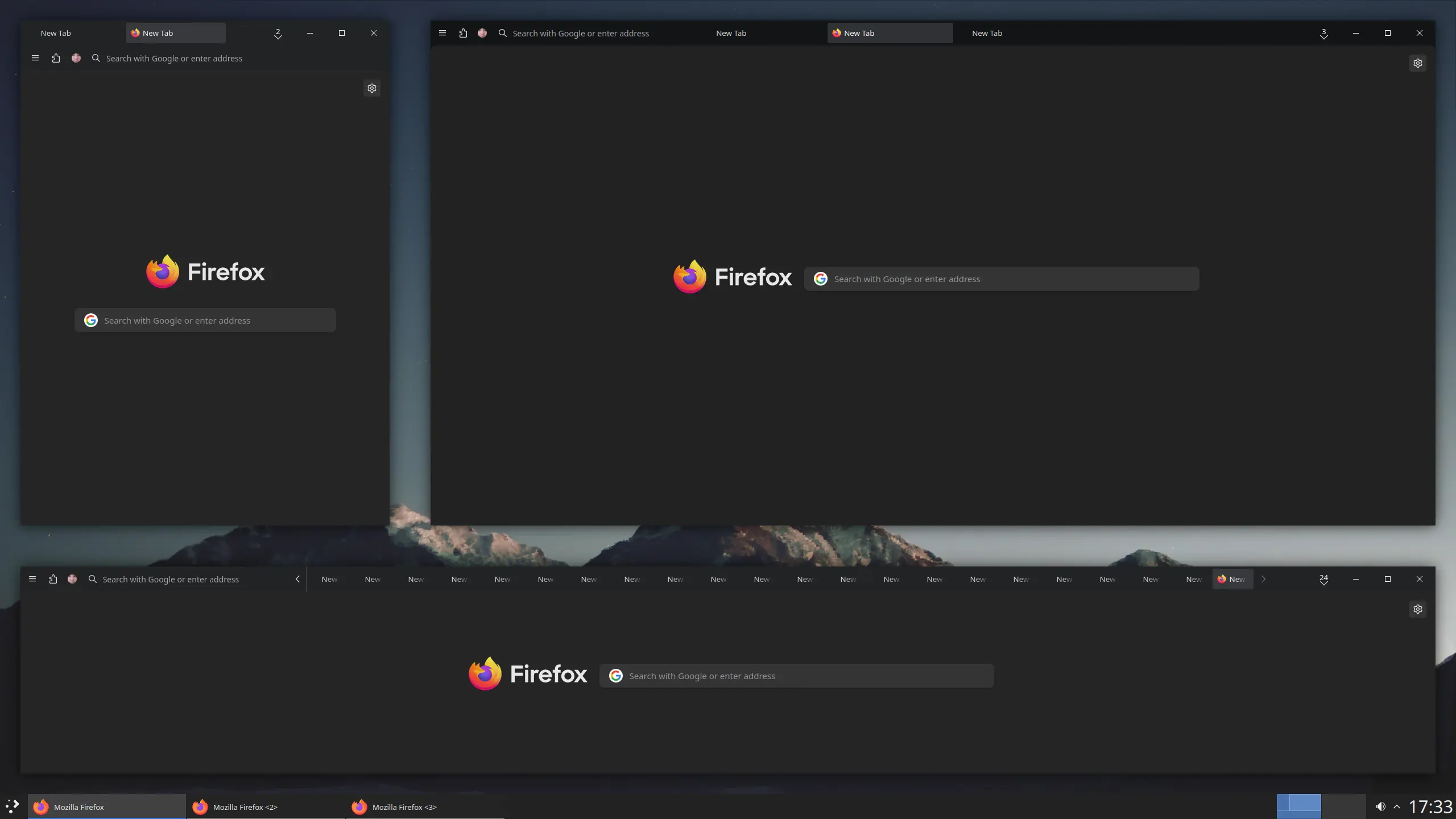 Linux screenshot