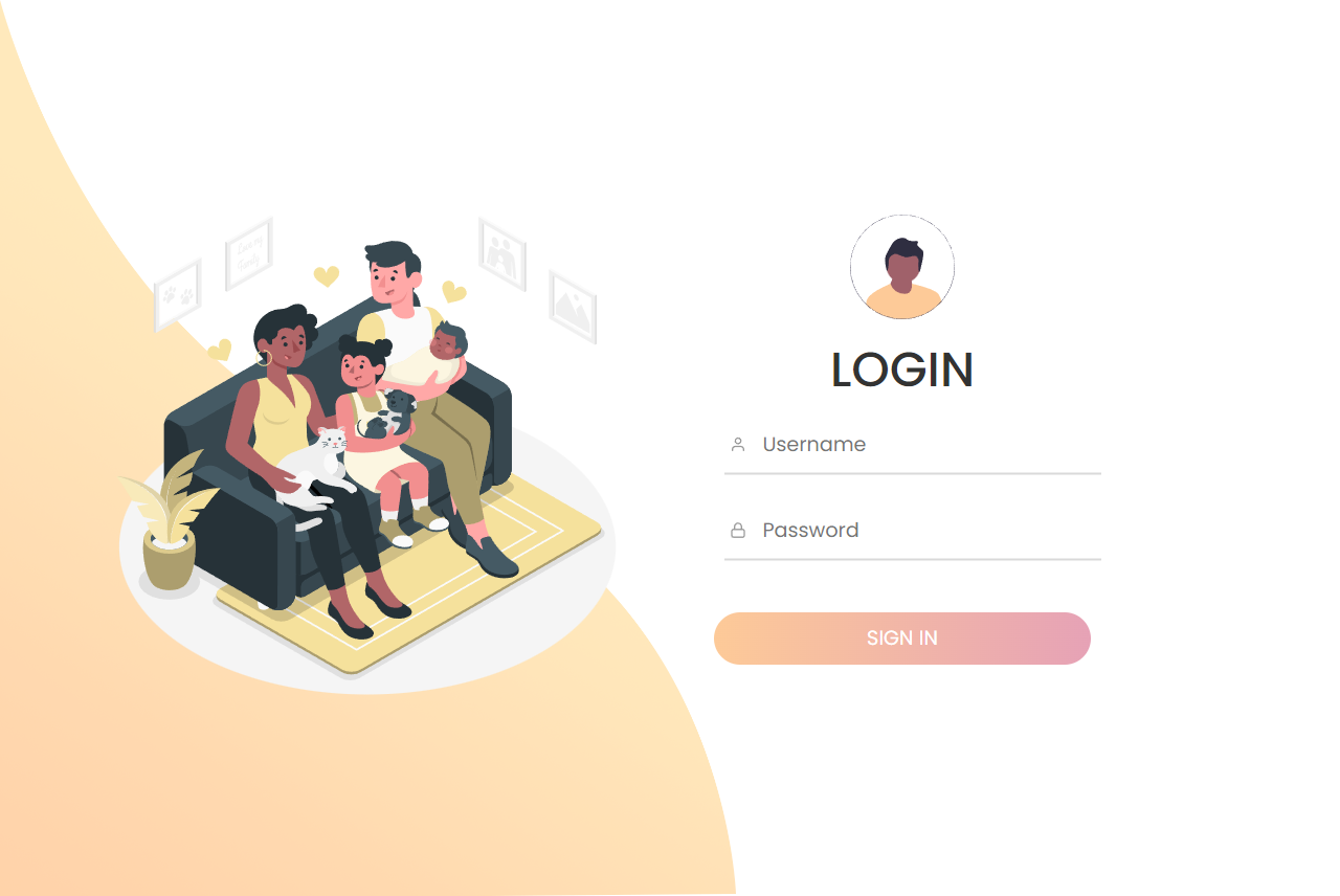 Login Page Growth Familie