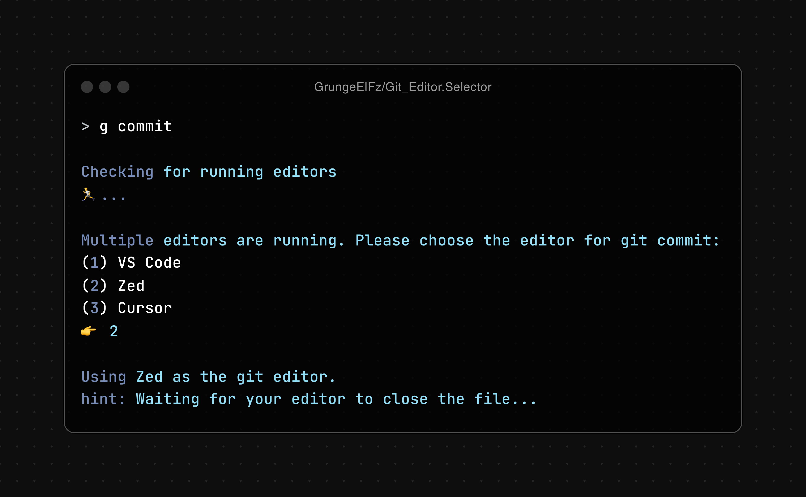 Git Editor Selector's Banner Image