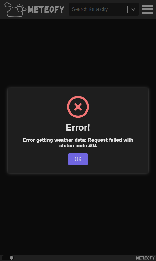 GitHub - Grzegorz96/React-Meteofy: Advanced weather application based ...
