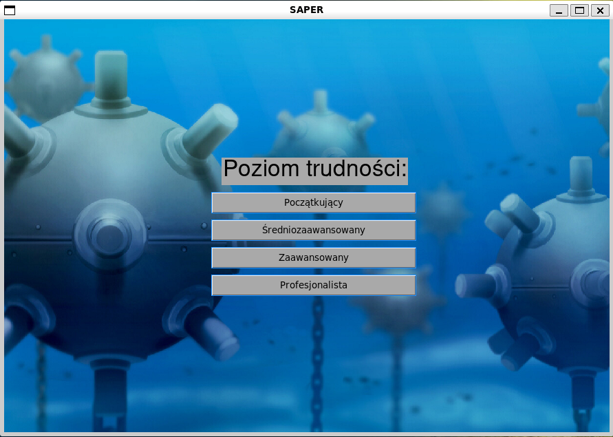 GitHub - Grzegorz96/Saper-game: Desktop logic game - Saper. · GitHub