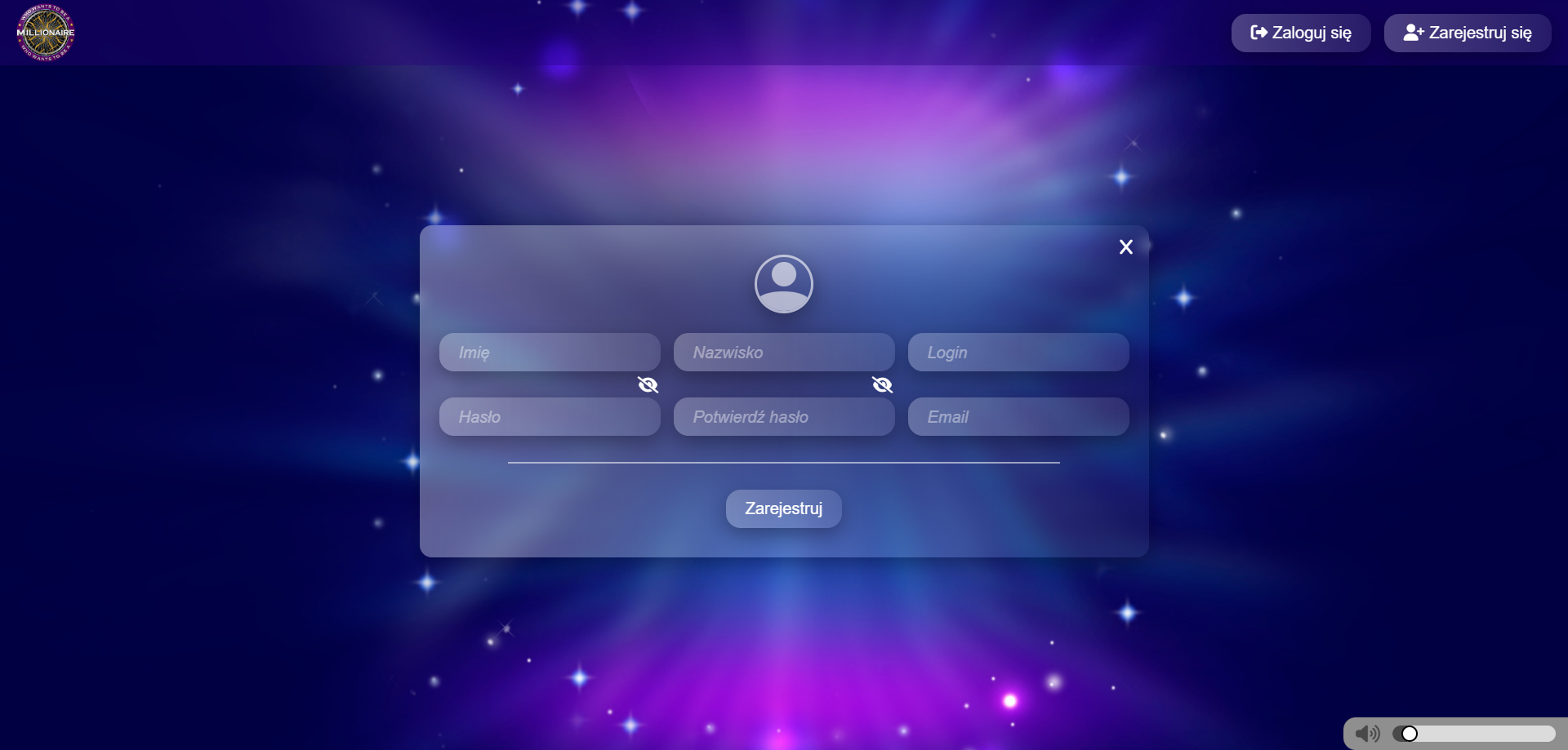 GitHub - Grzegorz96/millionaire-web-app: Web application for ...