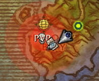 A PvP area on the world map