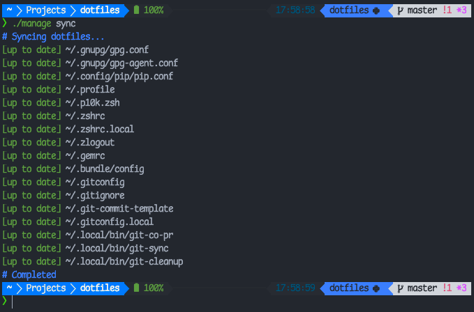 Screenshot of my terminal set-up as on 2020-08-11