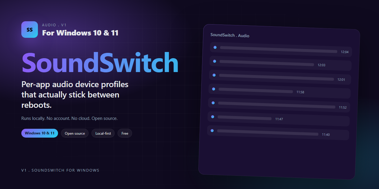 SoundSwitch preview