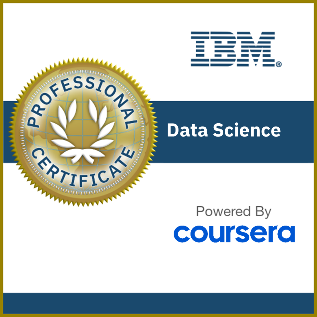 IBM DS Professional Certificate