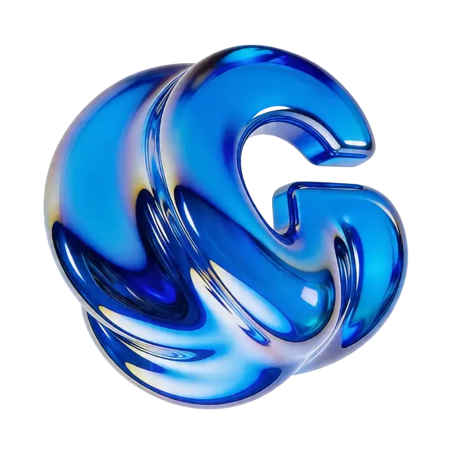 Letra G 3D