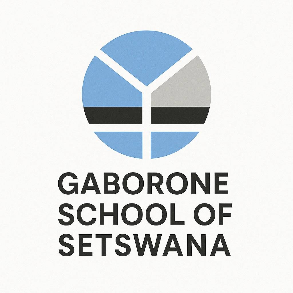 Gaborone School of Setswana logo