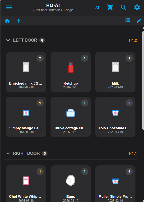 Dark Theme View