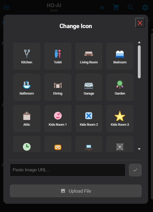Room Icon Picker Library