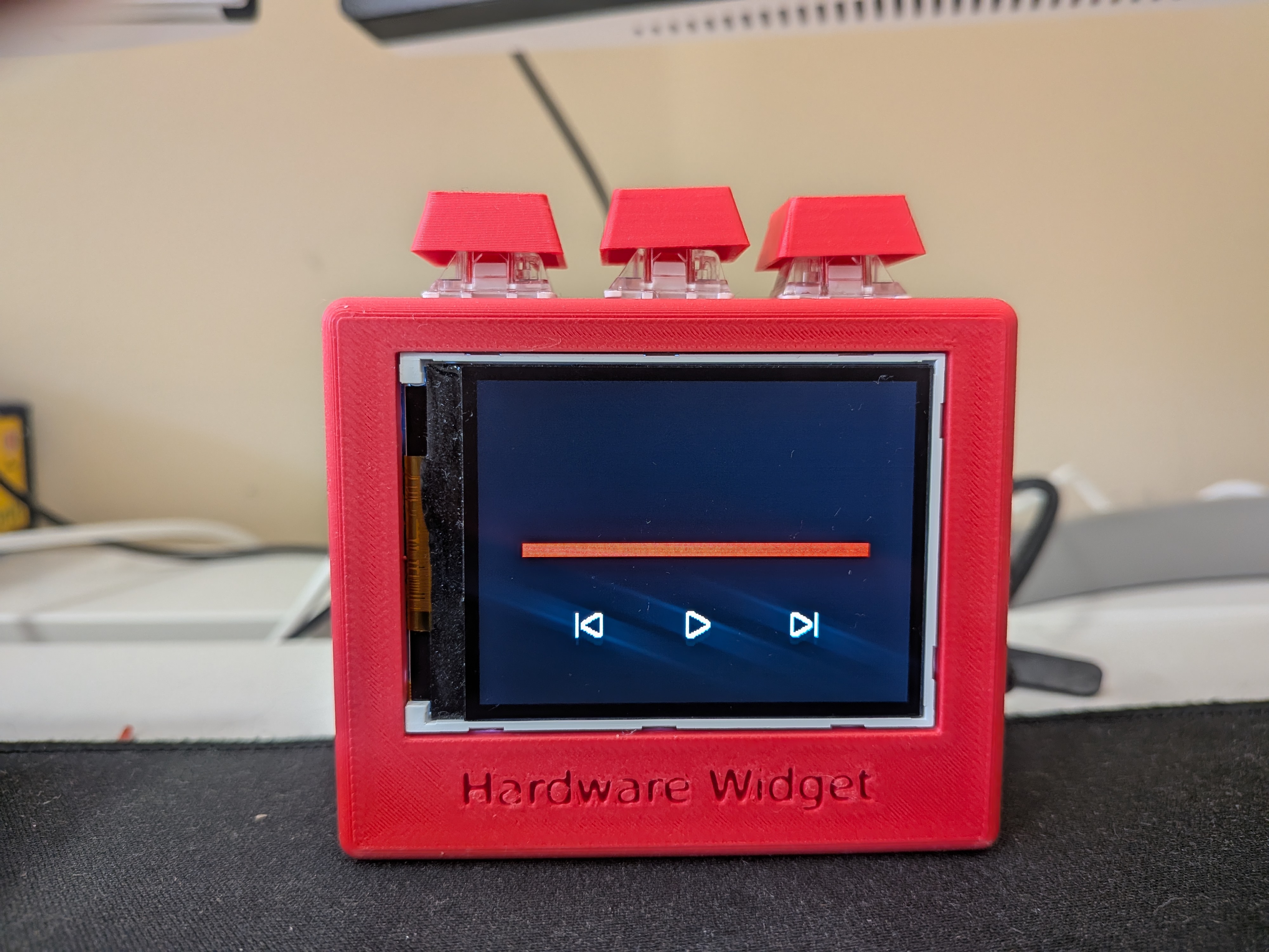 Hardware widget