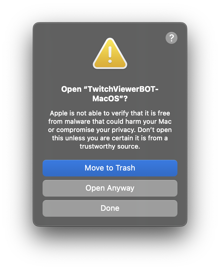 Execute the app
