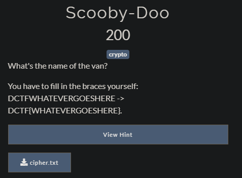 scooby-doo