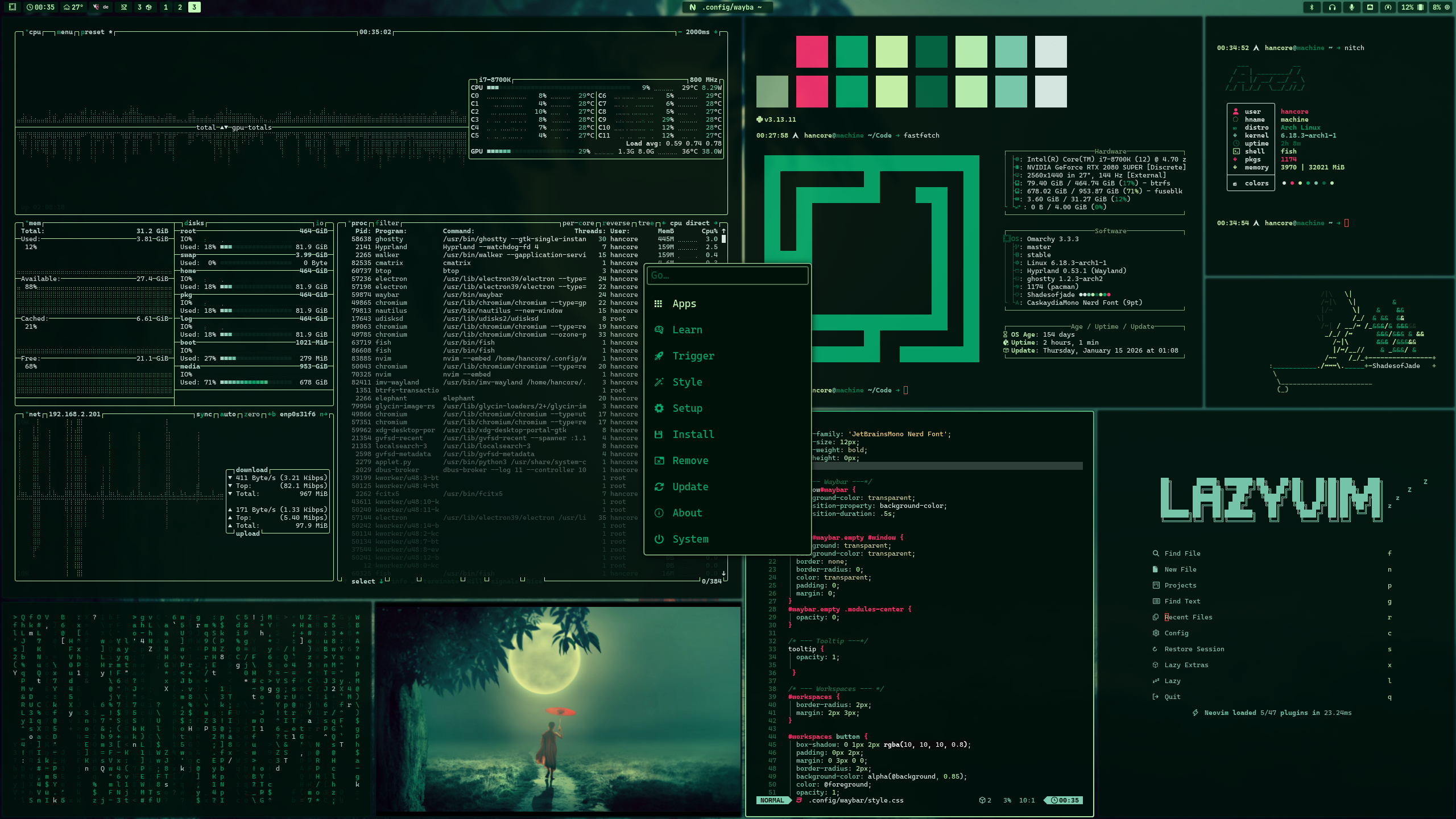 Shades of Jade