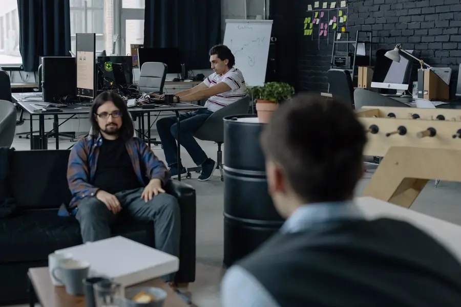 The shared marketing, finance and recruiting bench