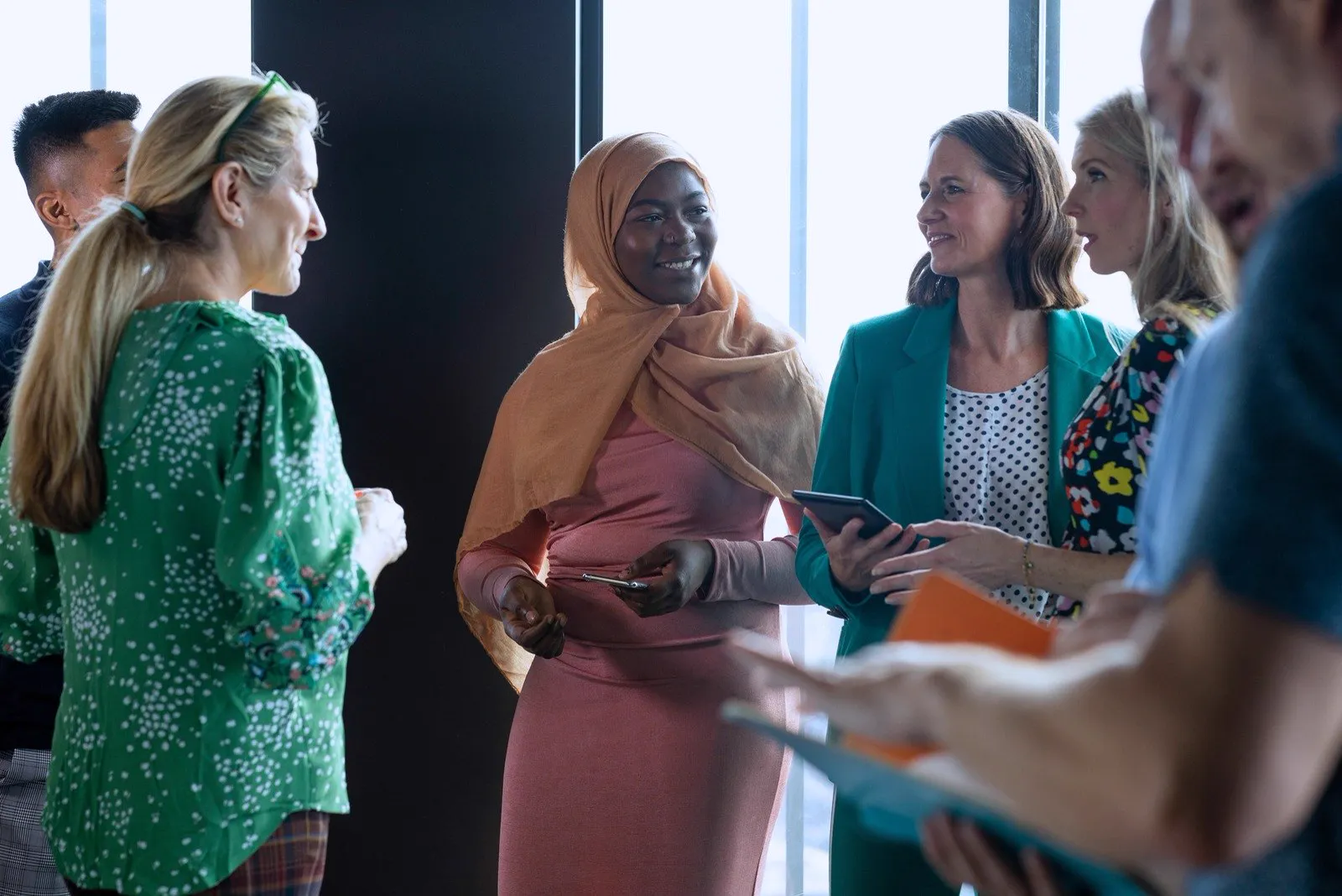 Association members networking, from Tradewing