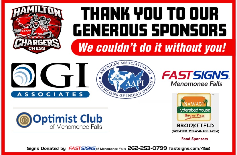 Hamilton Chess Club Sponsors