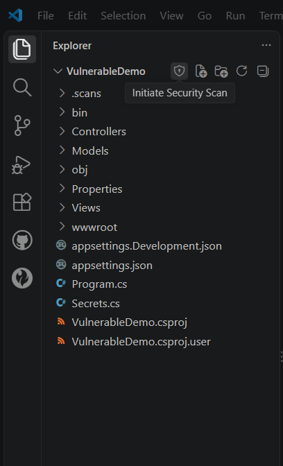 InitiateSecurityScan