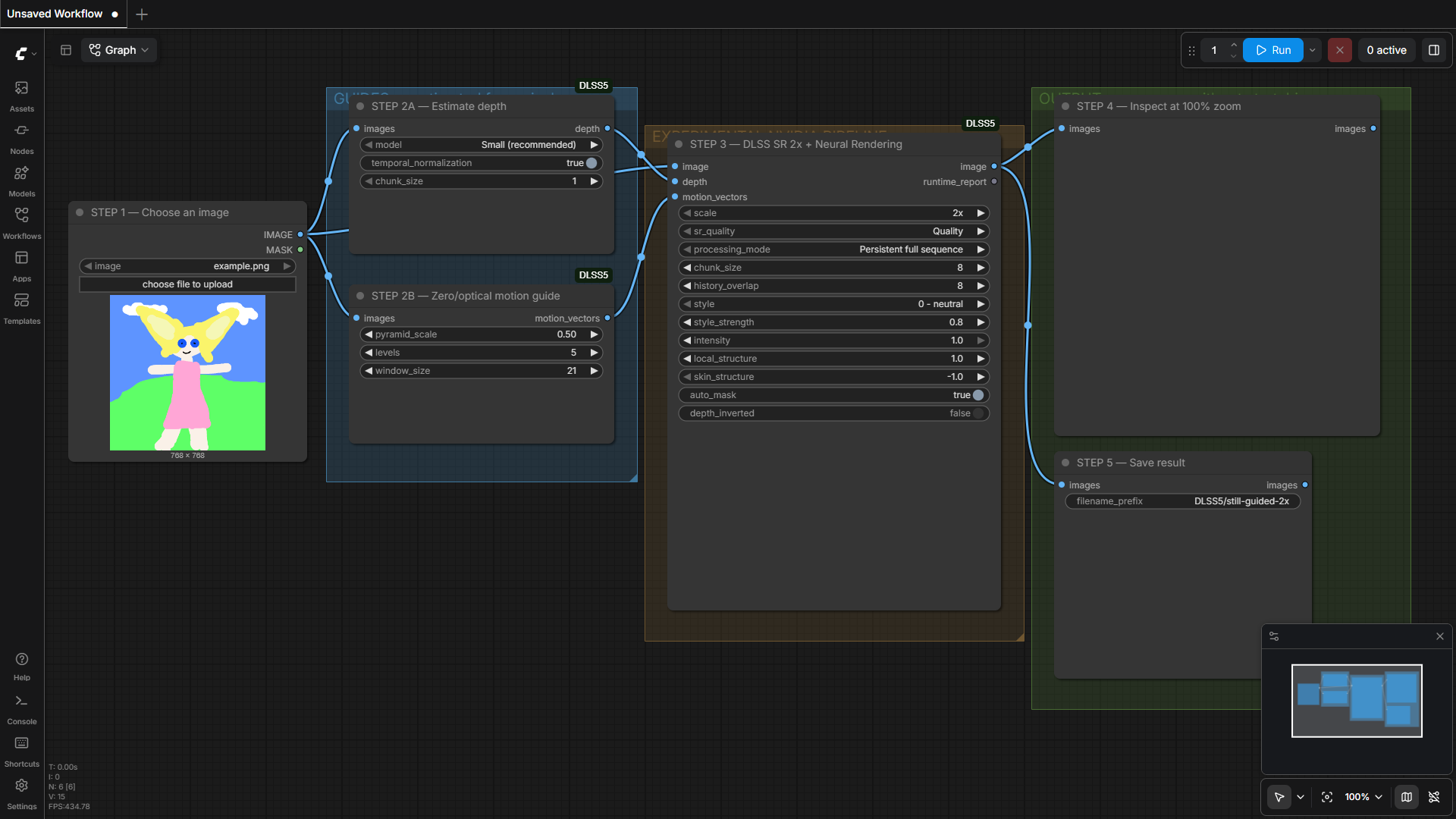 Advanced guided workflow in ComfyUI