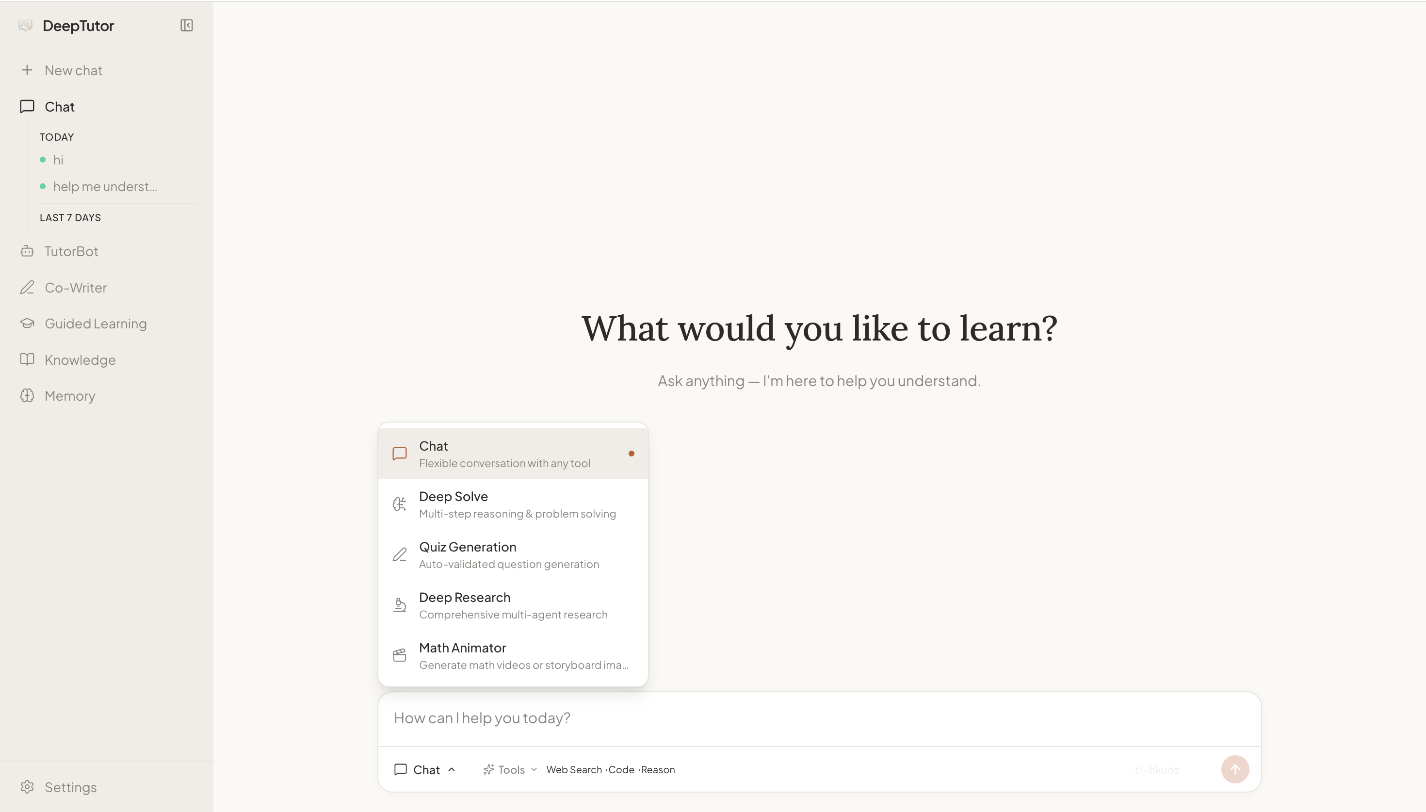 你的AI学习教练来了!DeepTutor——首个开箱即用的多智能体个性化辅导系统