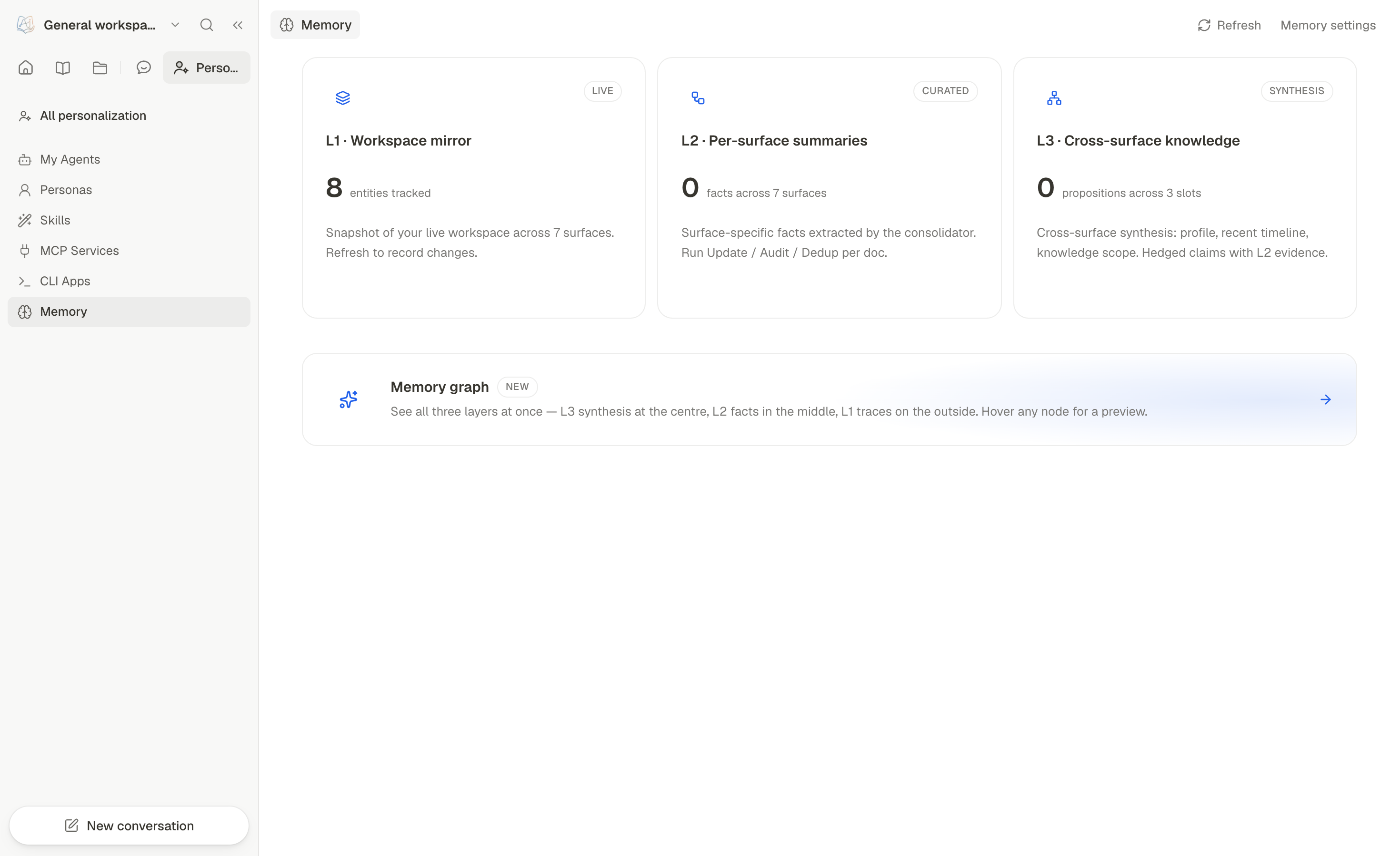 DeepTutor memory overview