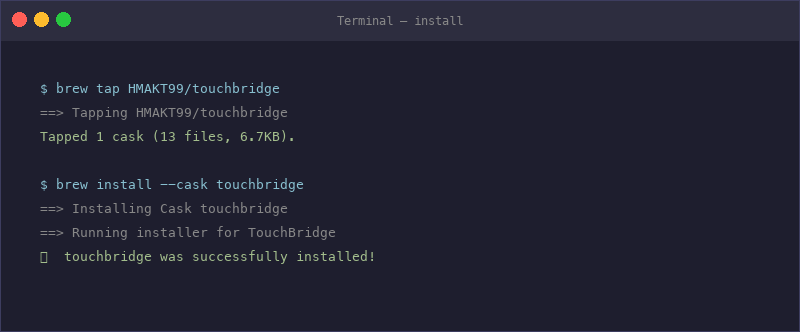 Homebrew Install