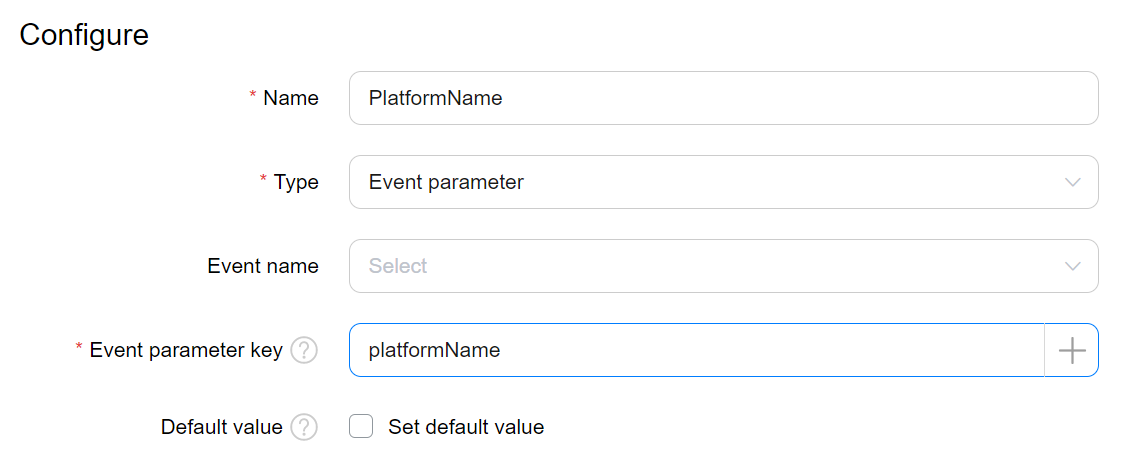 PlatformNameVariable