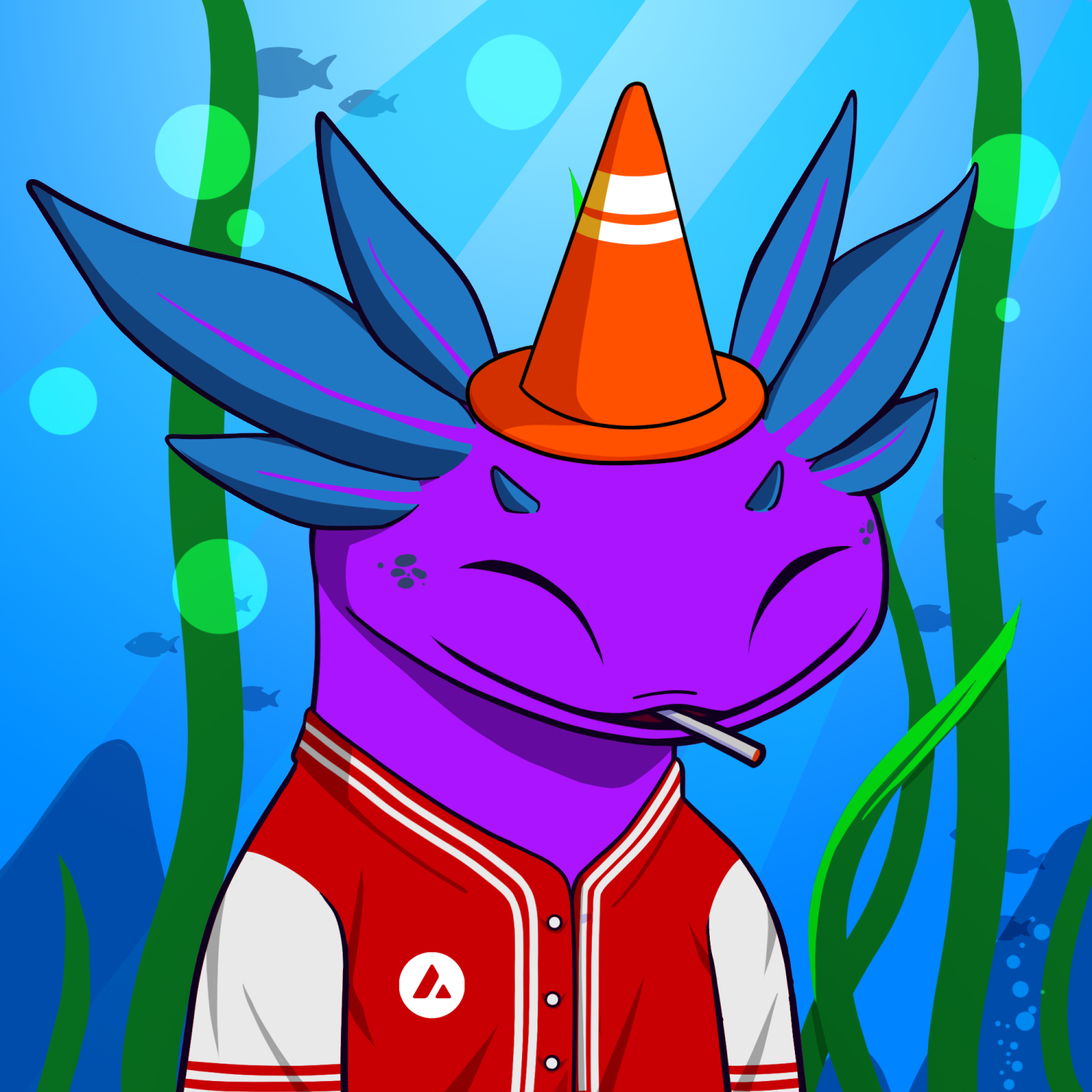 Mad Maxolotl, AVAXolotl #128