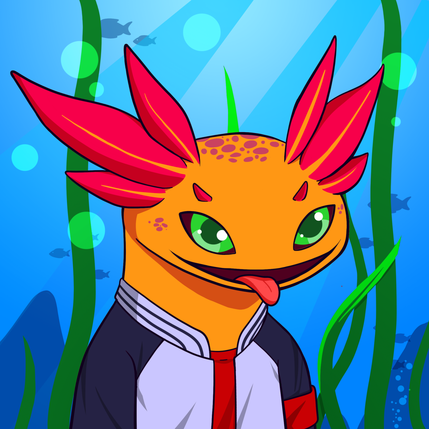 Spacefish, AVAXolotl #88