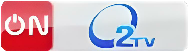 ON O2TV logo