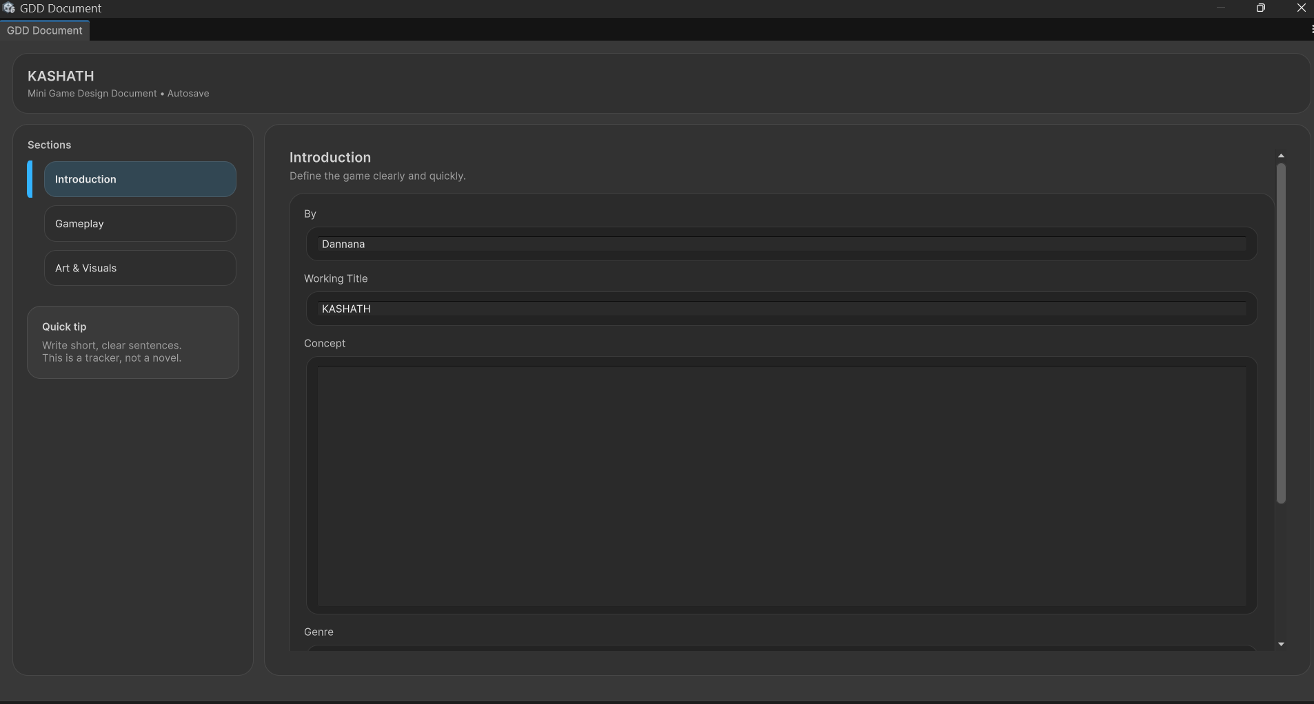 Unity_Editor_Simple_GDD