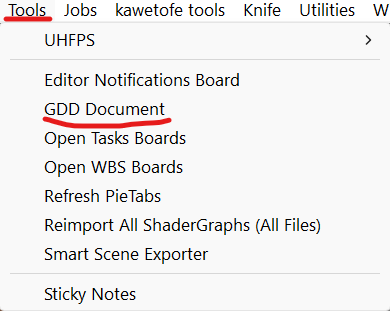 Unity_Editor_Simple_GDD