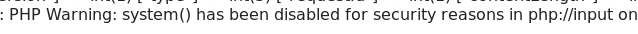 Via Gopherus - PHP exploit: Using the previous function you will see that the function system is still disabled but phpinfo() shows a disable functions empty