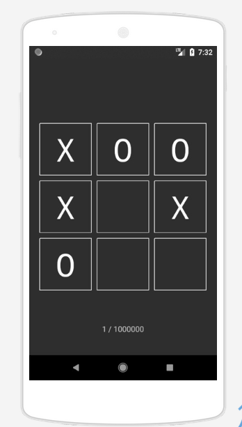 Appetize.io emulator running the Shall We Play a Game APK