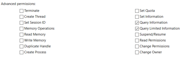 Code - Error: 6. Click on "Show advanced permissions"