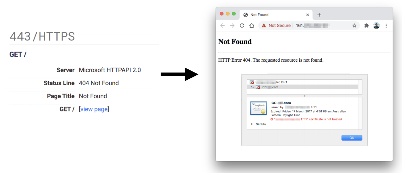 Common files - HTTPAPI 2.0 404 Error: If you see an error like the following one