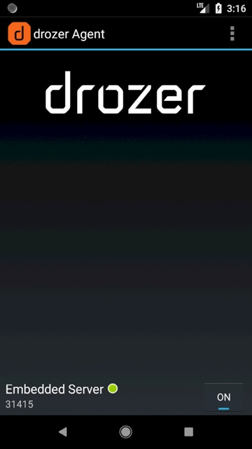Installation - Starting the Server: Finally, launch the application and press the bottom " ON "