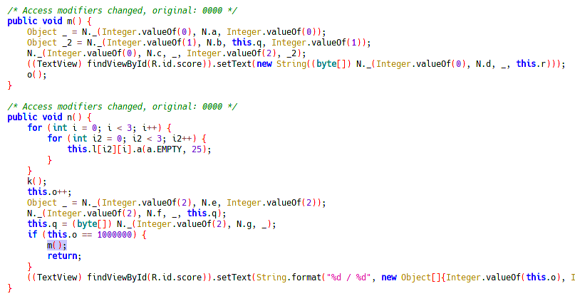 Google CTF 2018 - Shall We Play a Game?: Reading the java code