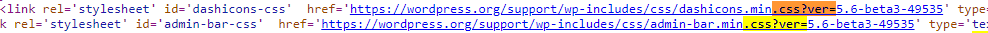Passive Enumeration - Get WordPress version