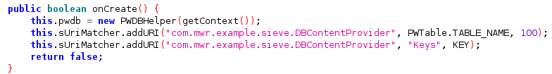 Intro - Get info from exposed content providers: Also, if you can't find full queries you could check which names are declared by the ContentProvider on the onCreate method