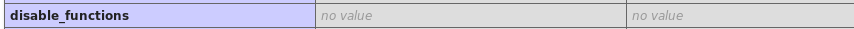 Via Gopherus - PHP exploit: Using the previous function you will see that the function system is still disabled but phpinfo() shows a disable functions empty