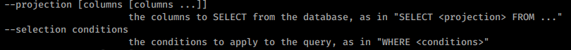 Delete content - SQL Injection: --selection and --projection are important Content Provider query arguments