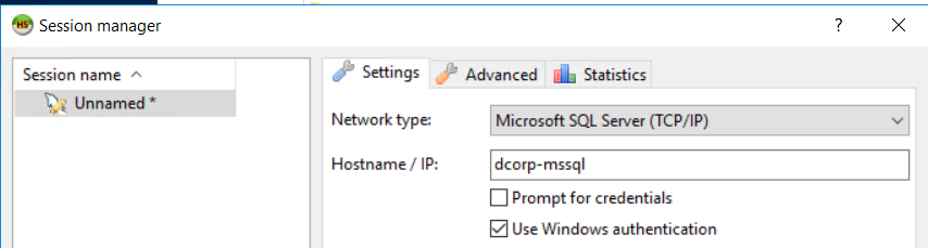 Metasploit - Manual - Openquery(): Login using Windows authentication