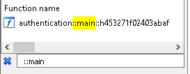 Movfuscator - Rust: To find the entry point search the functions by ::main like in