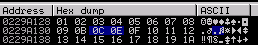 Check for Shellcode space inside the stack - Check for bad chars: In this case you can see that the char 0x0D is avoided
