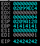 Create a pattern to modify the EIP - Check for Shellcode space inside the stack: launch the new exploit and check the EBP and the length of the usefull shellcode