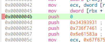 Debugging a shellcode with jmp2it - Debugging shellcode using Cutter: In order to start the emulation in the place you want to, set a bp there and apparently cutter will automatically...