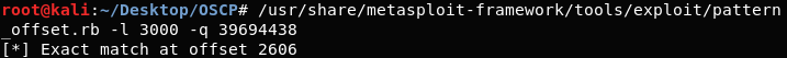 Send the exploit and check if EIP is affected - Create a pattern to modify the EIP: Check if the address was in your pattern